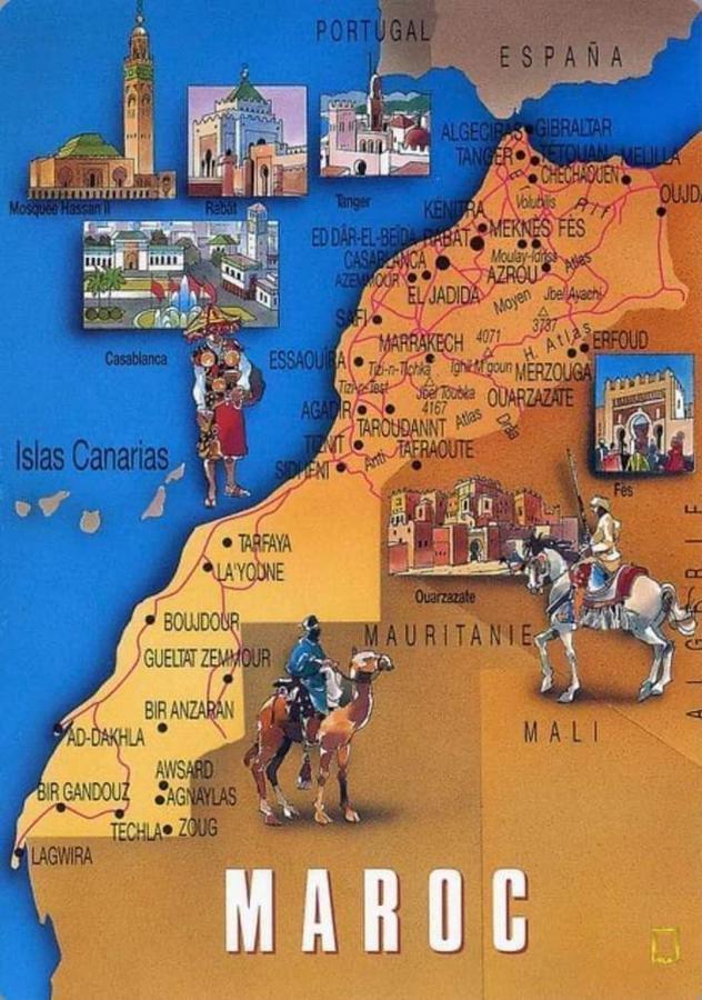 La Perle Rare De Sidi Ifni Apartment Bagian luar foto